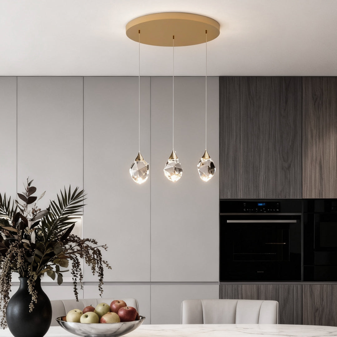 WINDSOR SPIRAL CRYSTAL CEILING LUMINAIRE
