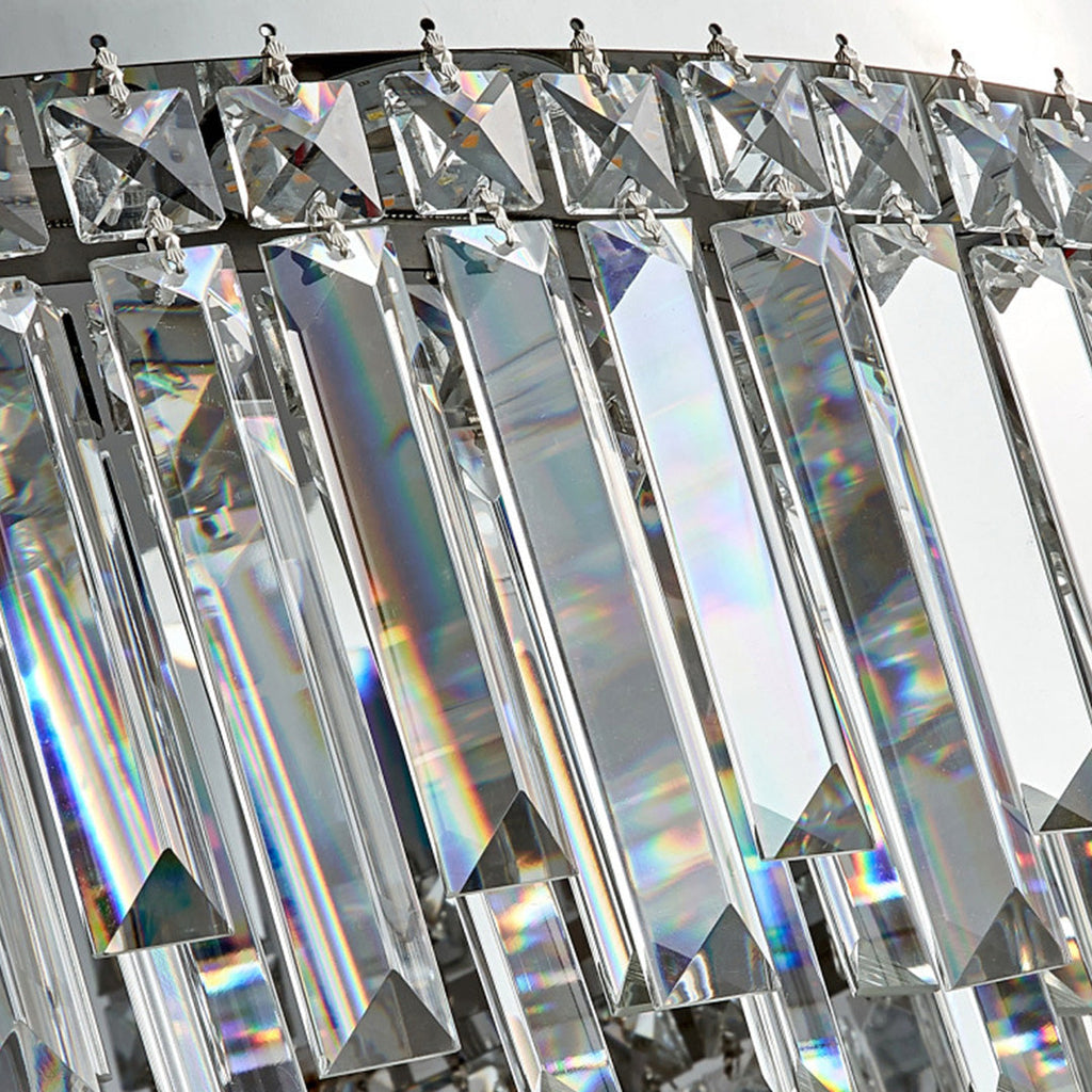WINDSOR CRYSTAL CIRCULAR CEILING LANTERN