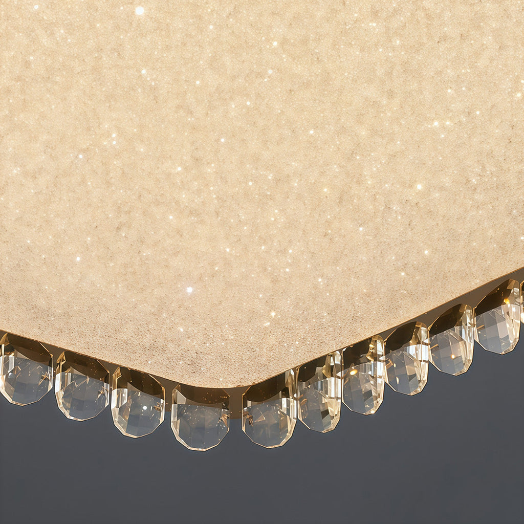 WINDSOR CRYSTAL FLUSH CEILING LIGHT
