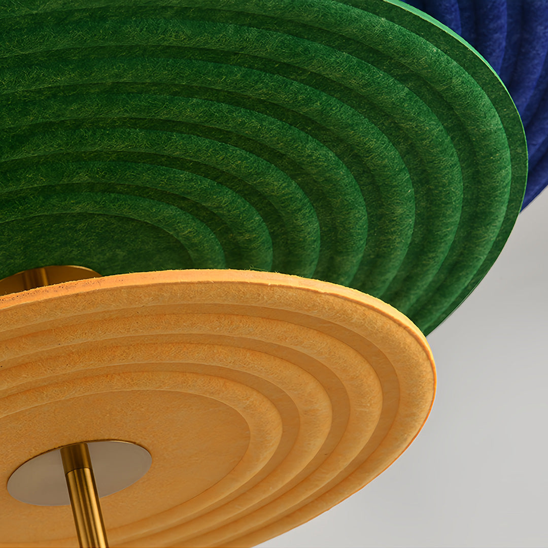 CHATHAM TRIO SOUND-ABSORBING FELT CHANDELIER