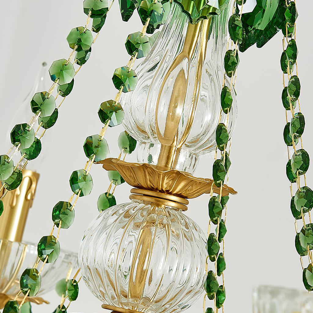 Ravenswood Antique Brass Canopy Chandelier