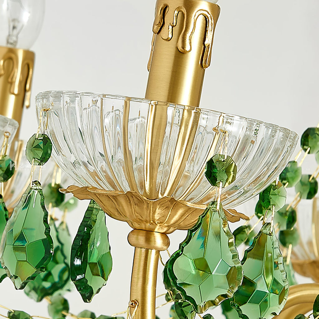 Ravenswood Antique Brass Canopy Chandelier