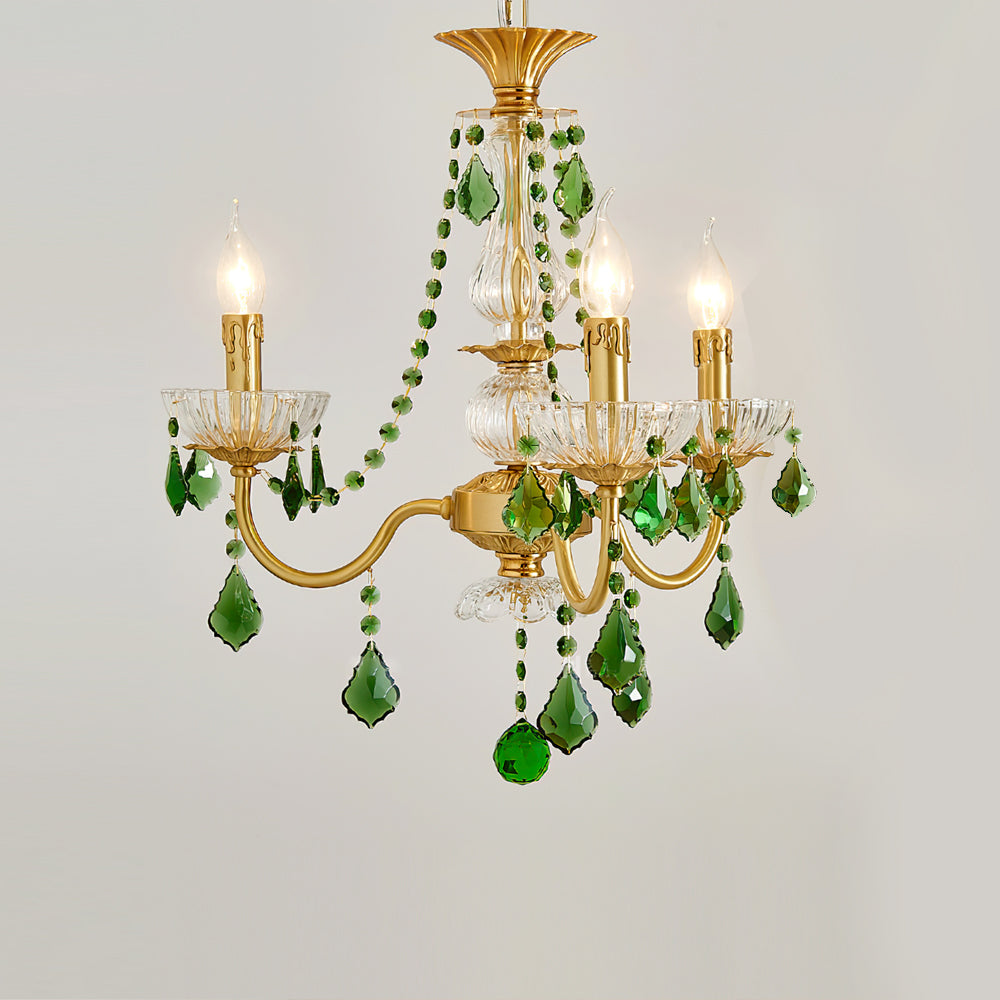 Ravenswood Antique Brass Canopy Chandelier