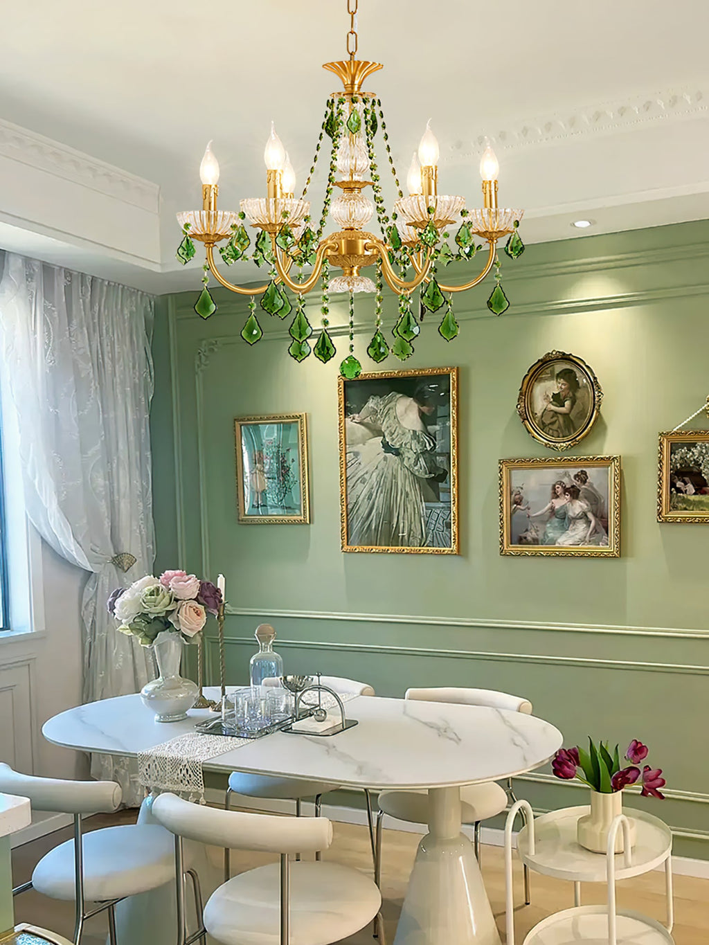 Ravenswood Antique Brass Canopy Chandelier
