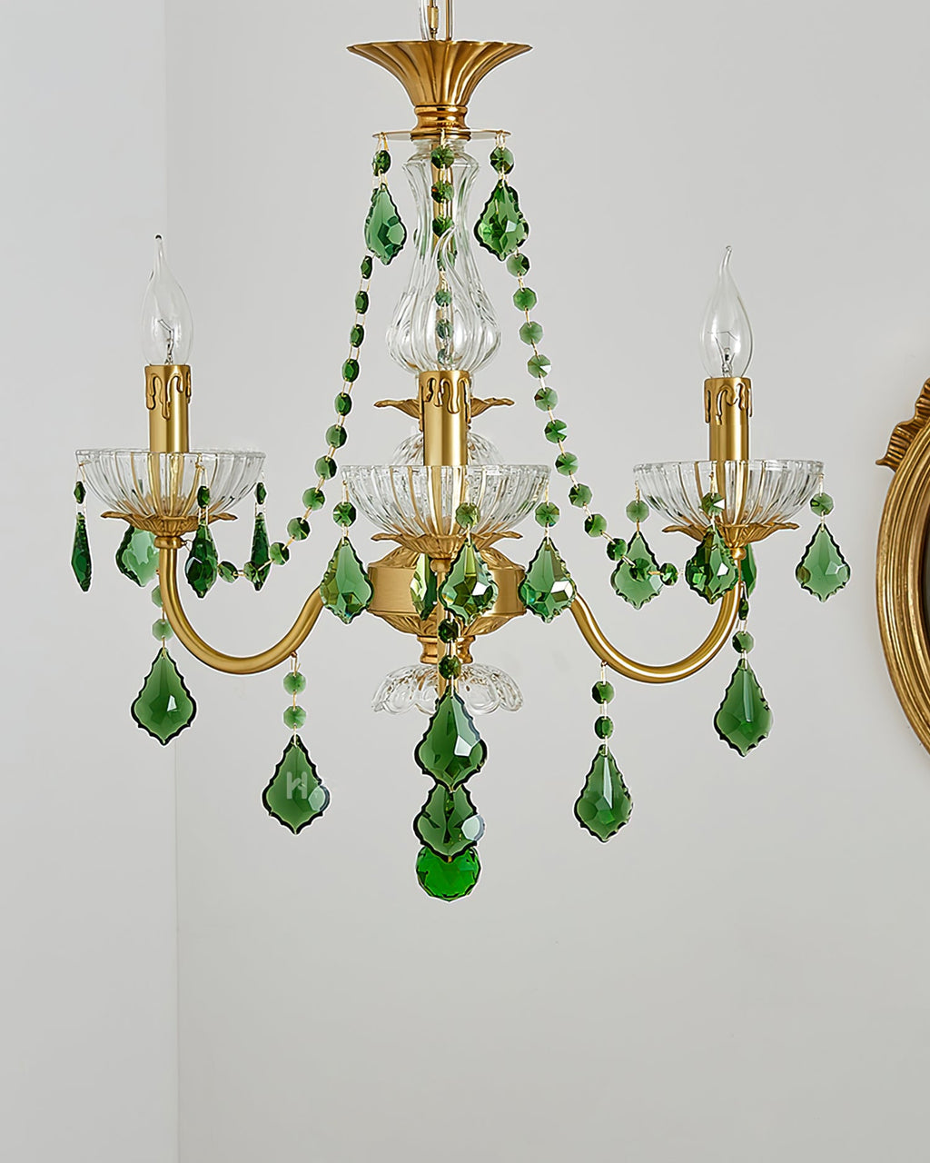 Ravenswood Antique Brass Canopy Chandelier