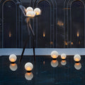 WINDSOR MOONLIT CIRCLE OUTDOOR LANTERN, WATER-RESISTANT MODERN DESIGN