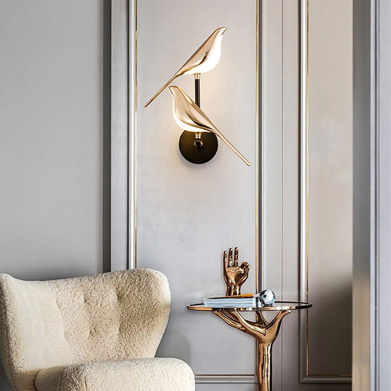 WHITBY WINGED LED WALL SCONCE WITH REMOTE CONTROL