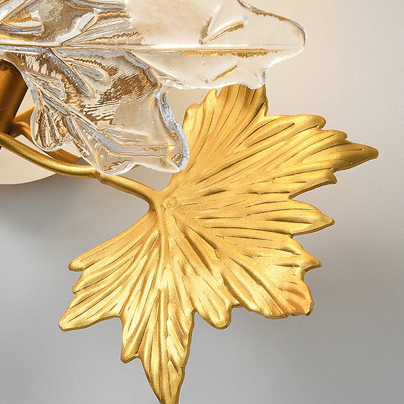 WINDSOR MAPLE LEAF TRIO DIMMER WALL SCONCE
