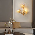 WINDSOR MAPLE LEAF TRIO DIMMER WALL SCONCE