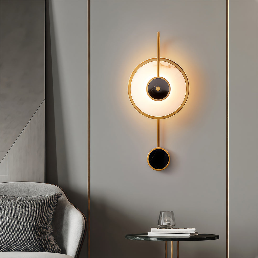 WINDSOR MARBLE INSET LED WALL LANTERN