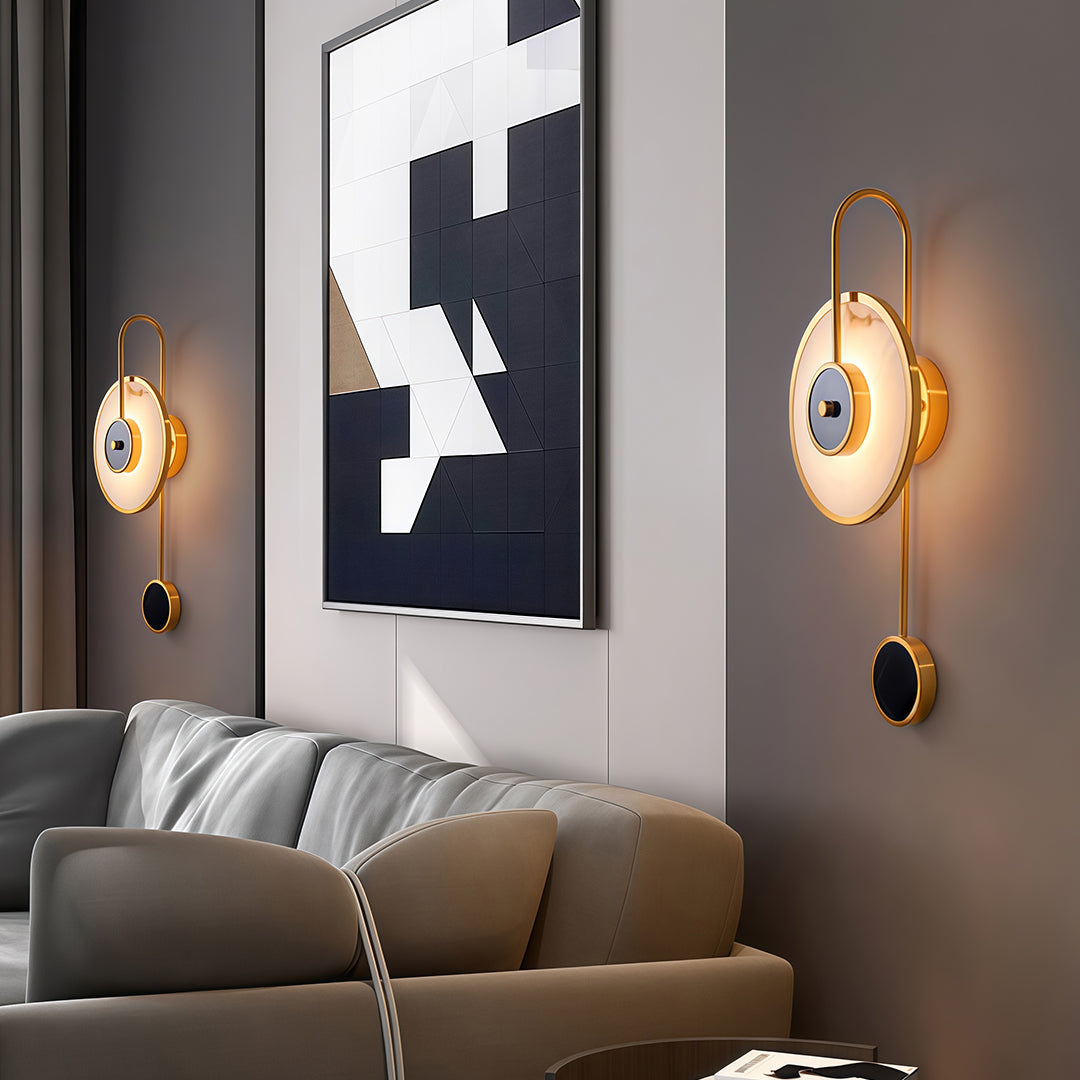 WINDSOR MARBLE INSET LED WALL LANTERN