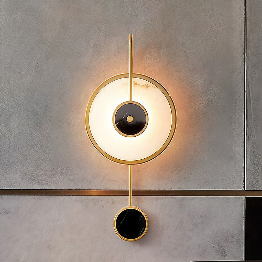 WINDSOR MARBLE INSET LED WALL LANTERN