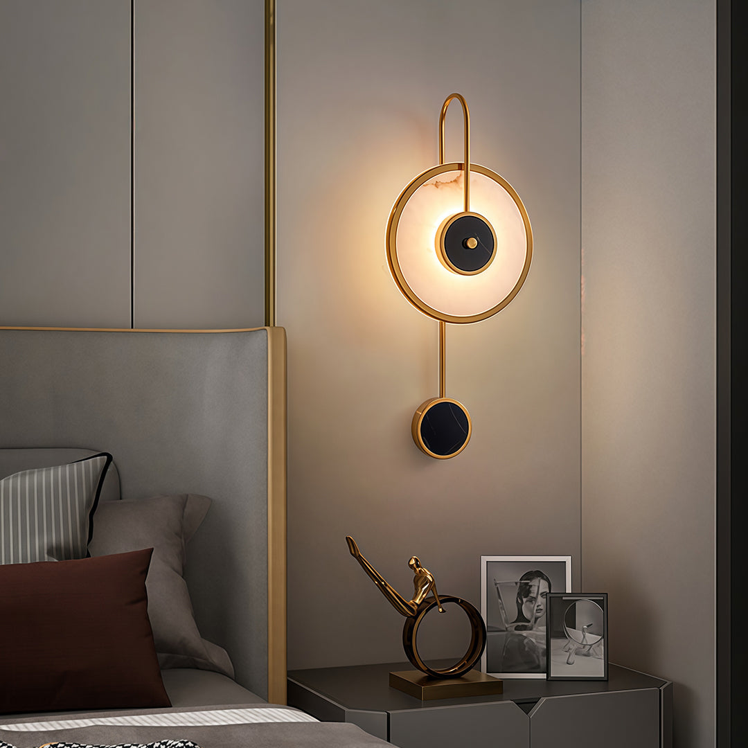 WINDSOR MARBLE INSET LED WALL LANTERN