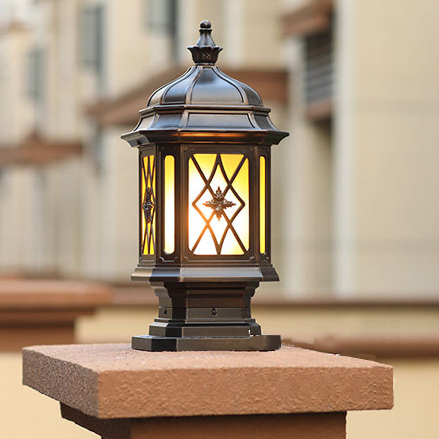 WINTHROP WEATHERPROOF OUTDOOR COLUMN LANTERN