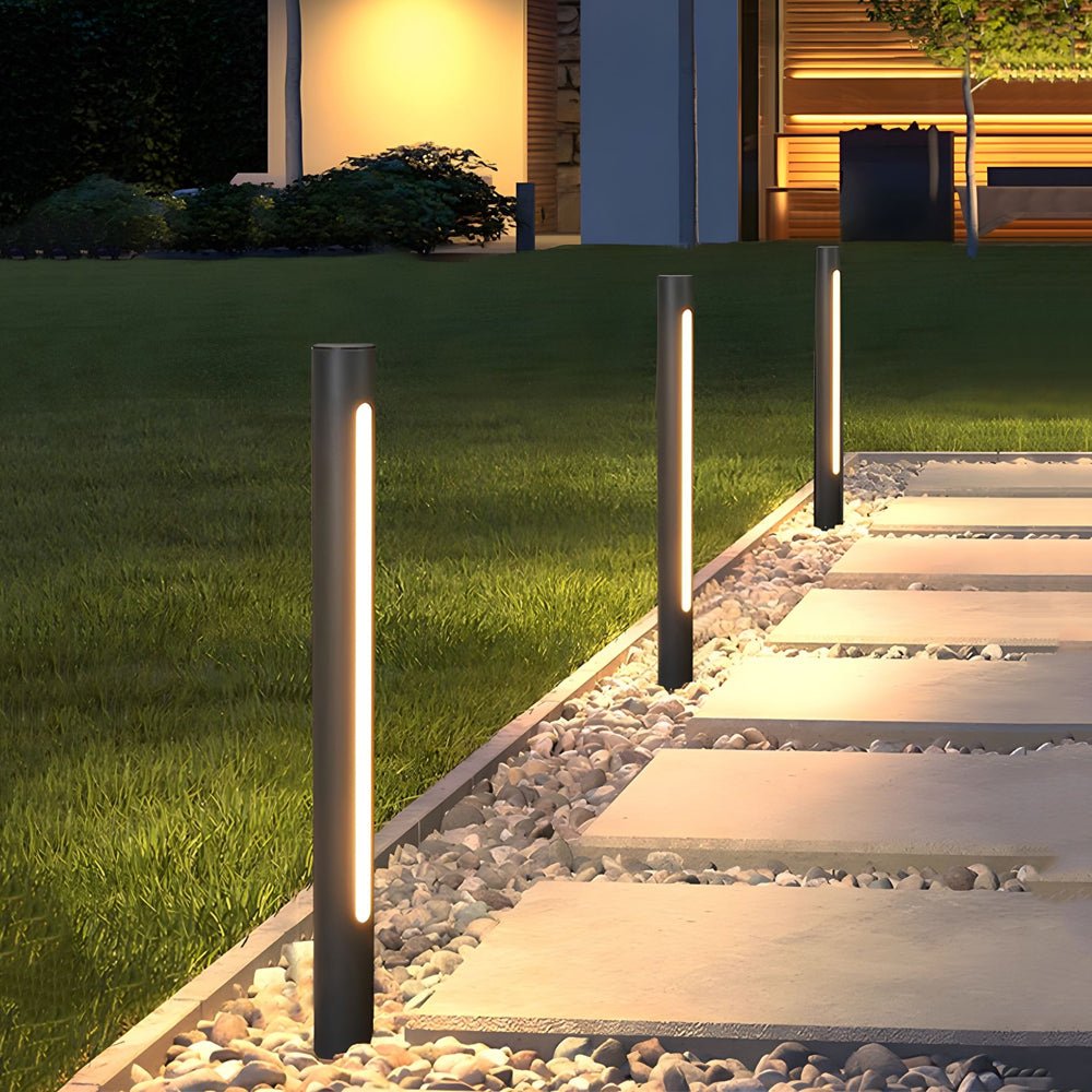 RAVENHURST BLACK MATTE LED PATHLIGHT TOWER - 15.8''/29.5'' H