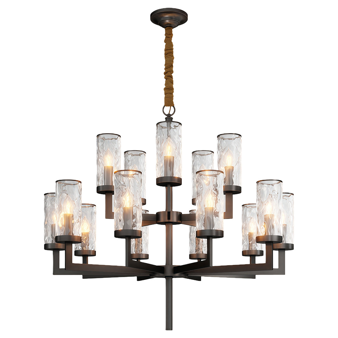 WINTHROP GLASS ISLAND PENDANT LIGHT