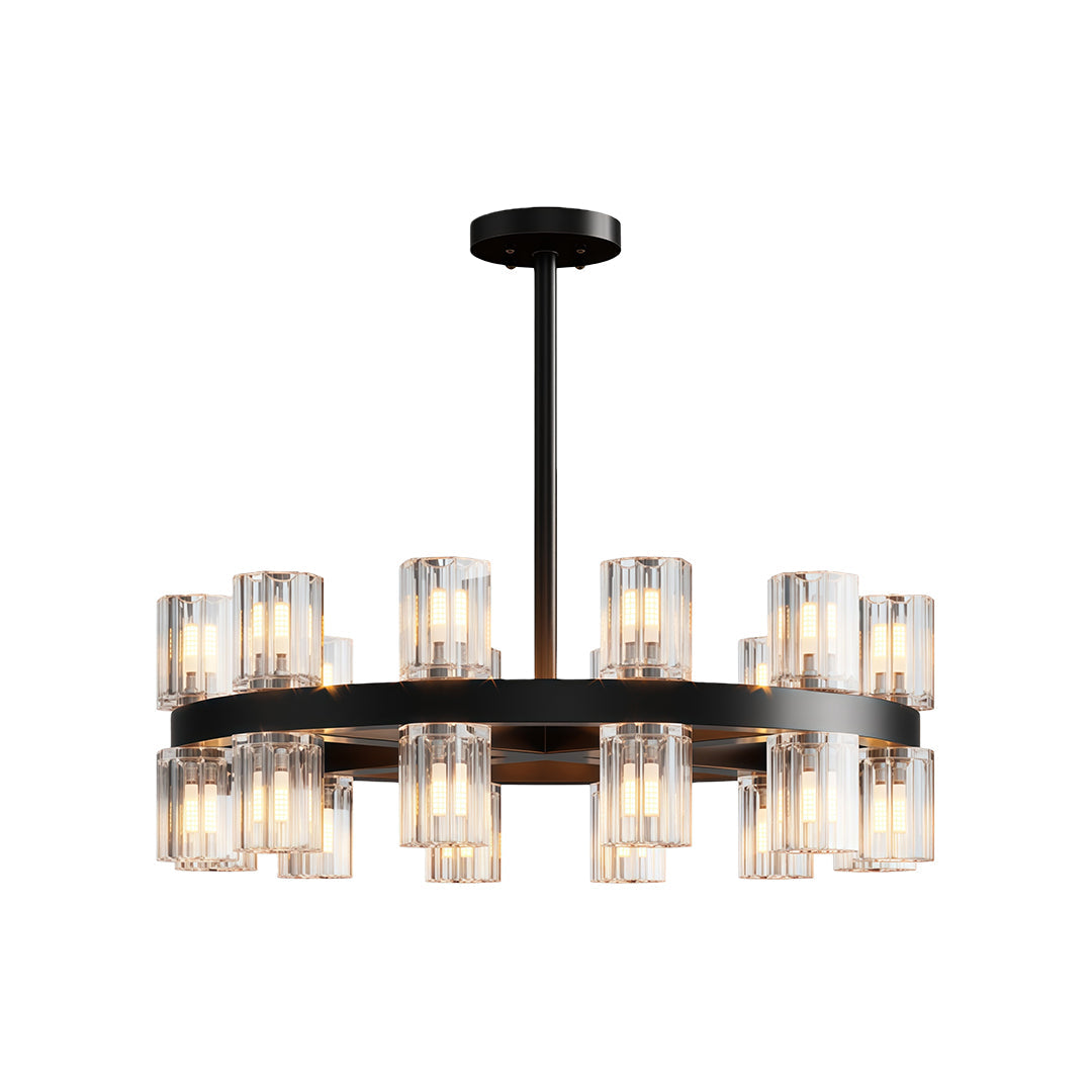 WINTERBOURNE CRYSTAL LUSTRE CEILING LIGHT