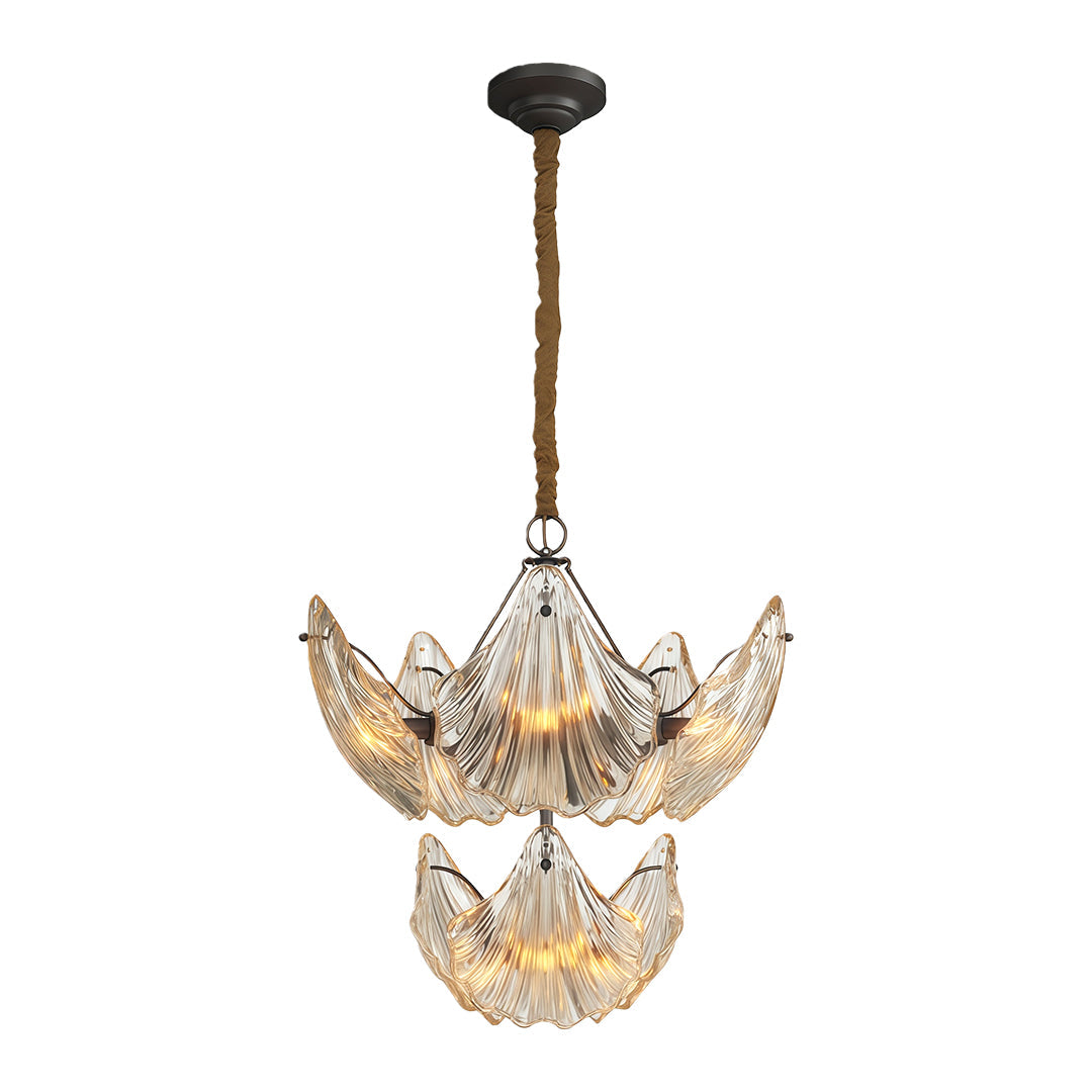 WINDSOR COPPER GLASS GRAND CEILING LANTERN