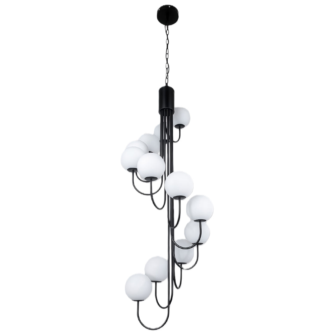 WINDSOR SPIRAL ORB CEILING LUMINAIRE