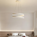 WINDSOR WHIRL MATTE WHITE LED PENDANT LIGHT