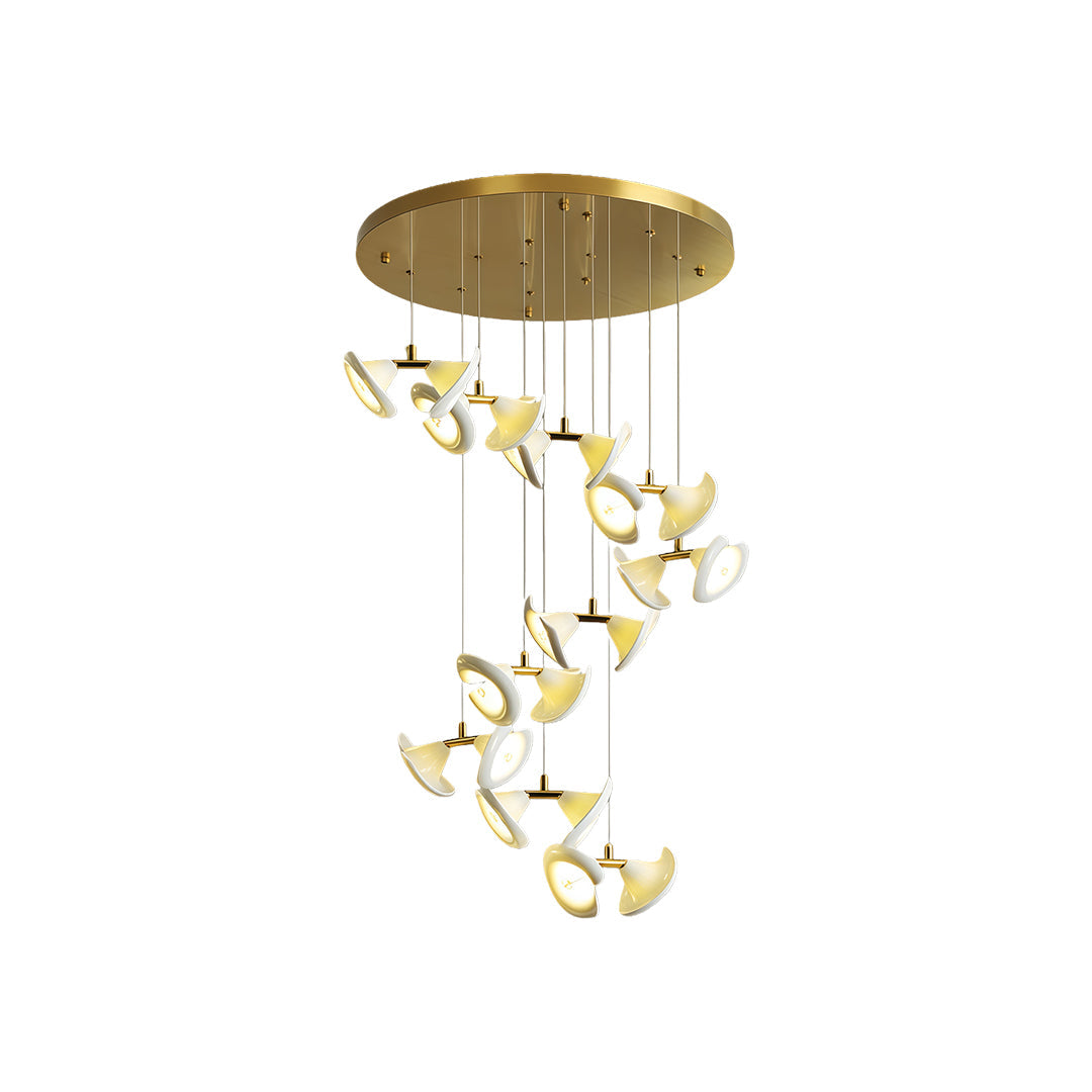 WINDSOR TULIP CERAMIC CEILING LANTERN