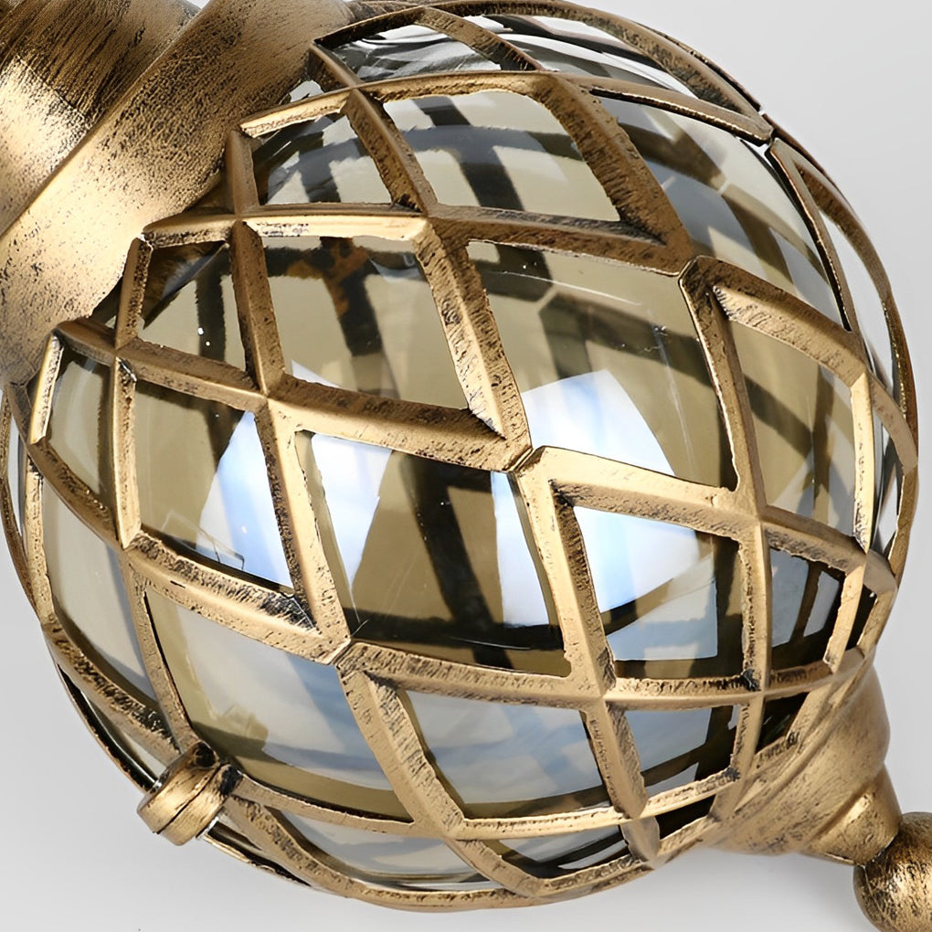 WHITBY ALUMINUM OUTDOOR GLOBE HANGING LIGHT