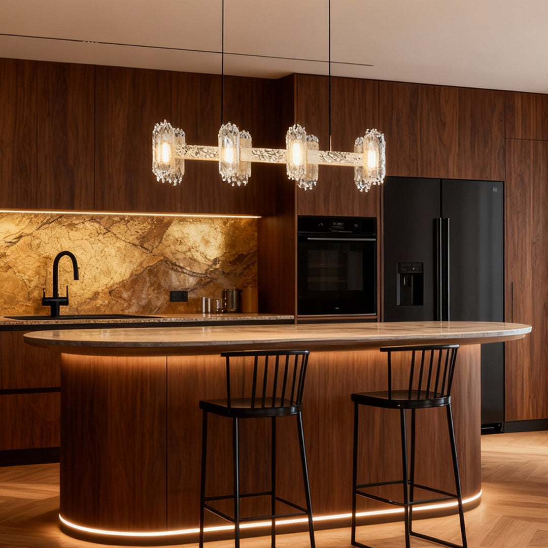 WINTHORPE METAL SCULPTURAL CEILING LUMINAIRE