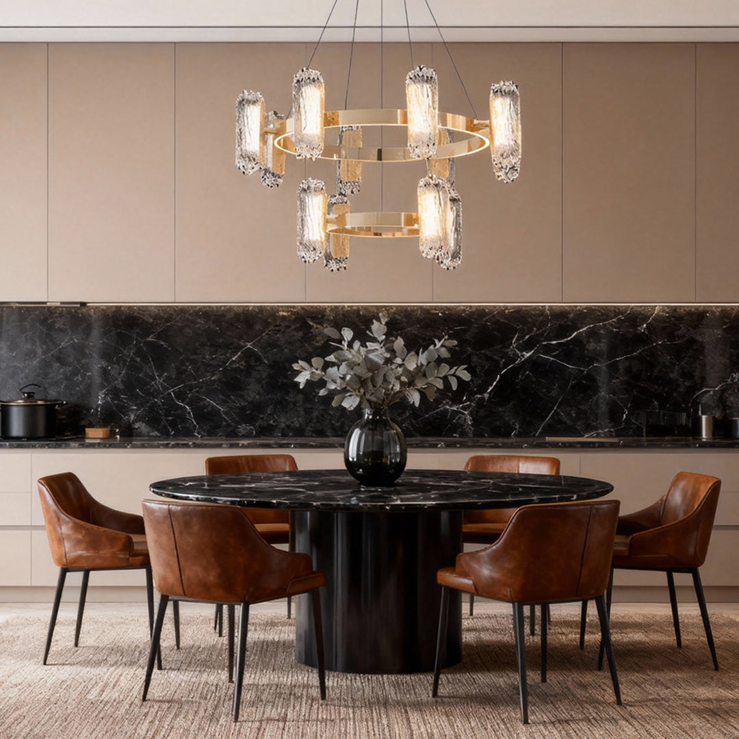 WINTHORPE METAL SCULPTURAL CEILING LUMINAIRE