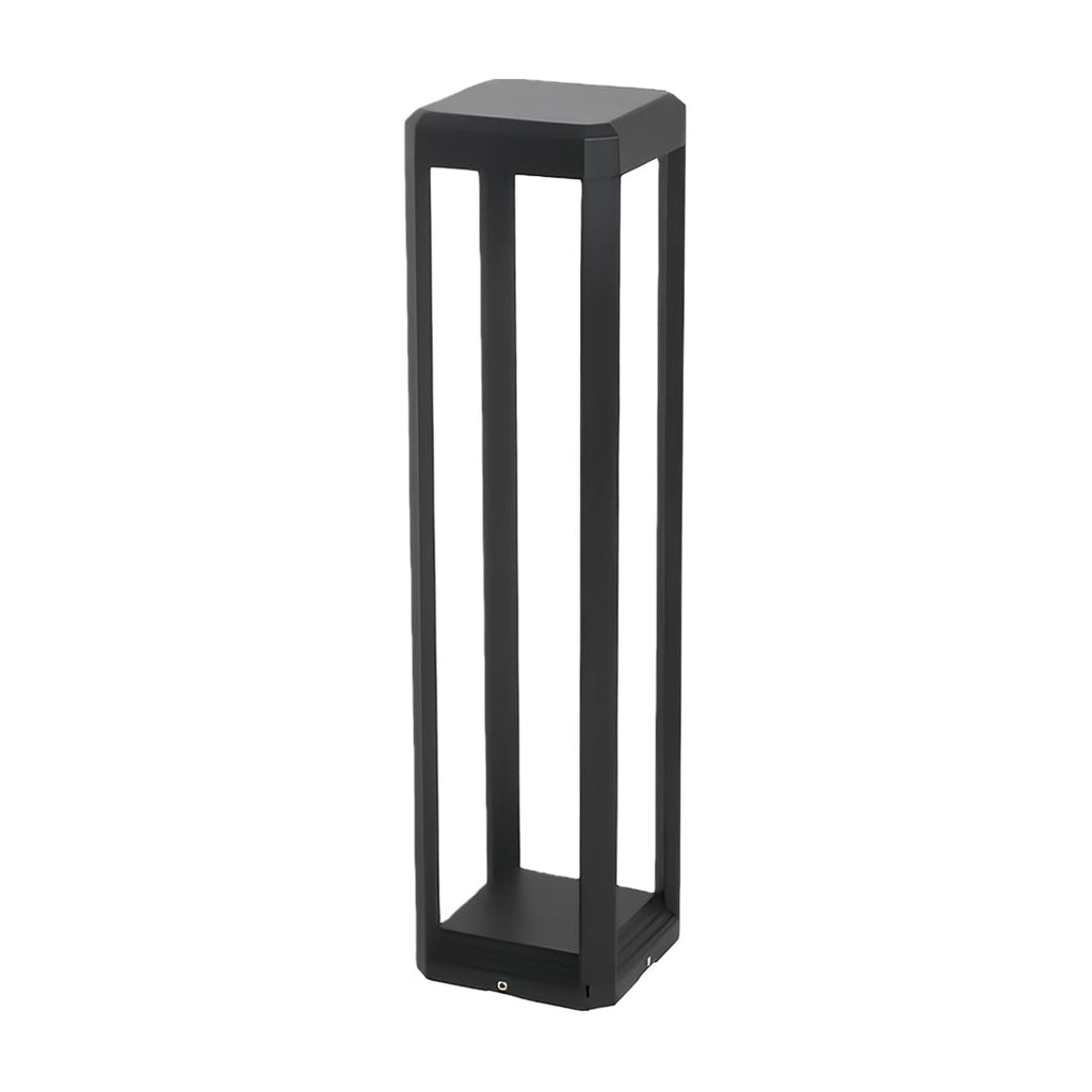 WINTHROP BLACK ALUMINUM SOLAR PATH LIGHTING