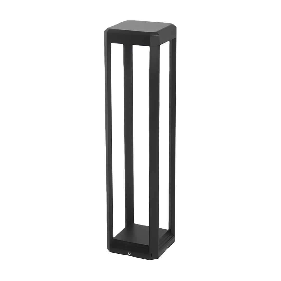 WINTHROP BLACK ALUMINUM SOLAR PATH LIGHTING