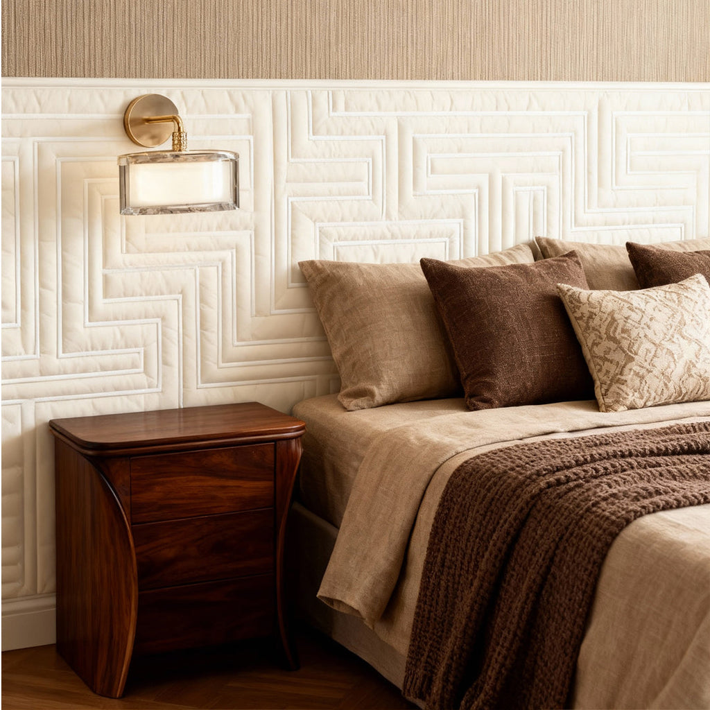 RAVENSDALE METAL ILLUMINATED WALL SCULPTURE LAMP