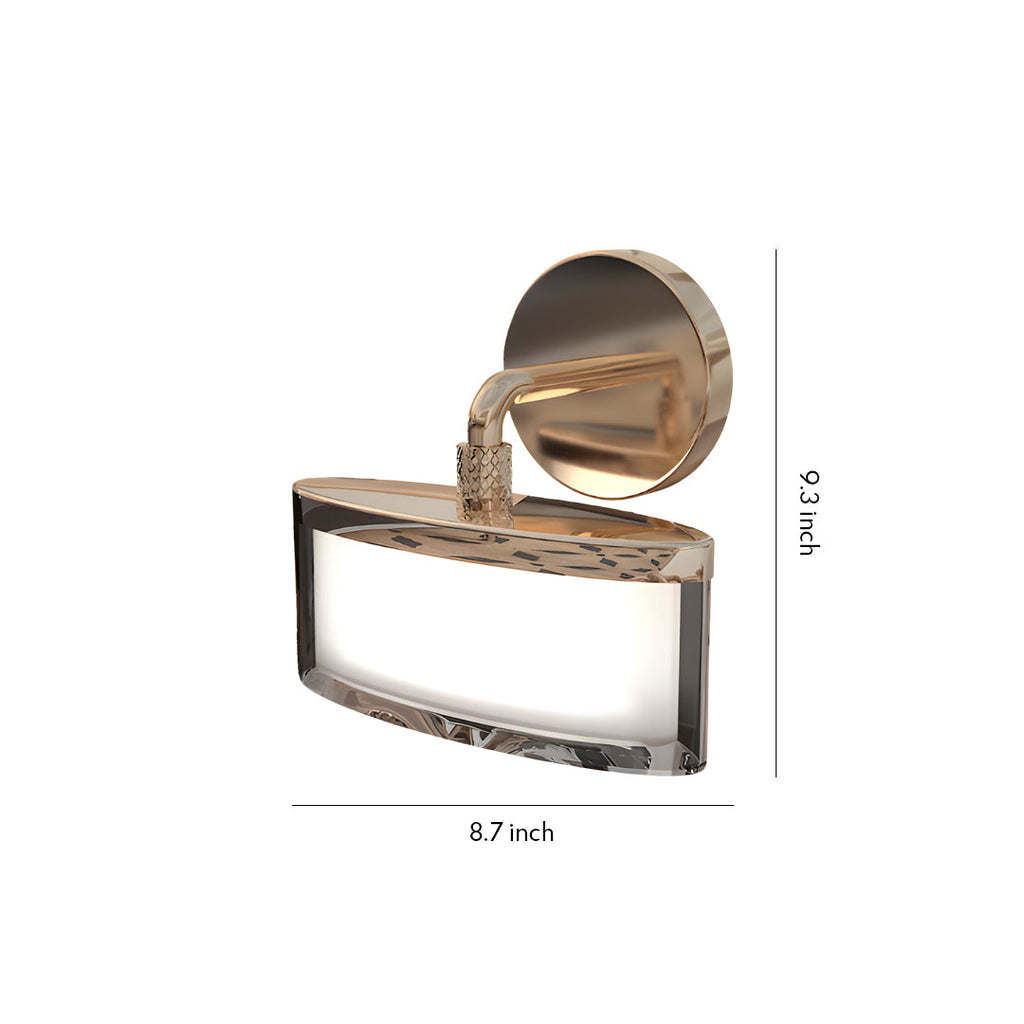 RAVENSDALE METAL ILLUMINATED WALL SCULPTURE LAMP