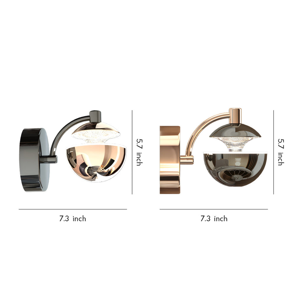 WINTHROP MODERN ACRYLIC WALL LIGHTING