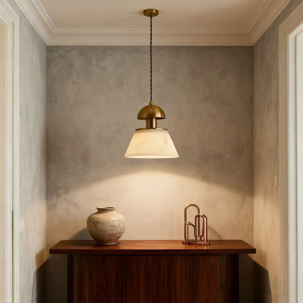 RAVENSTHORPE CLOUDSTONE METALLIC PENDANT LIGHT