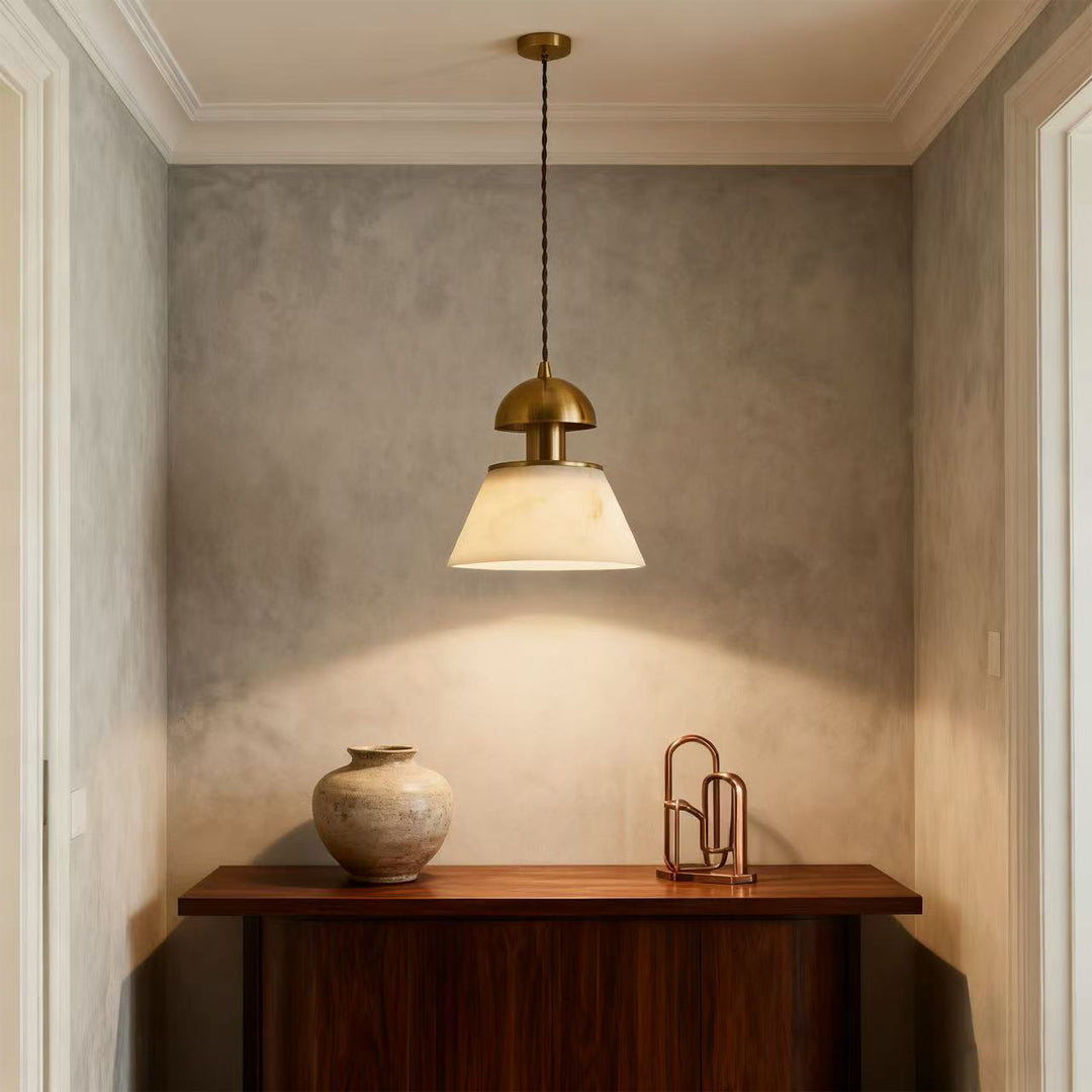RAVENSTHORPE CLOUDSTONE METALLIC PENDANT LIGHT
