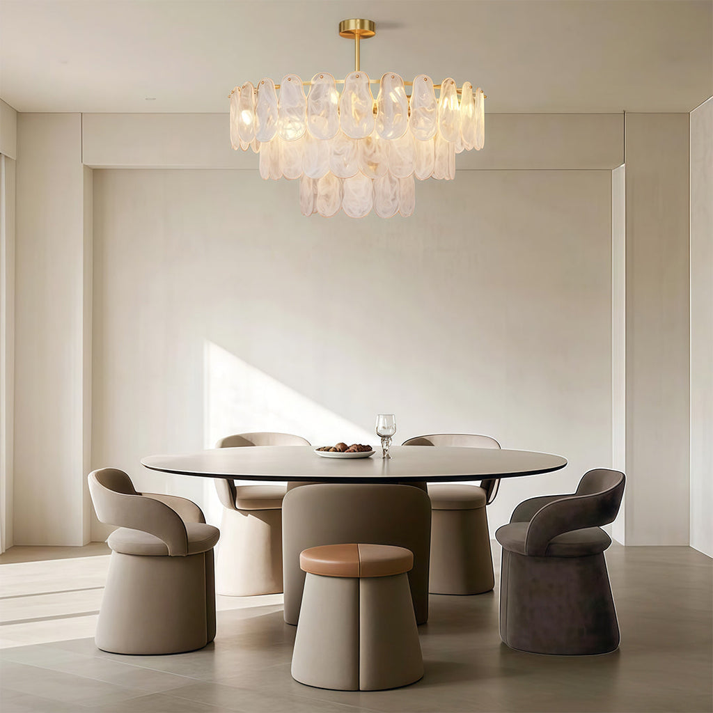 BRAMBLETON COPPER & GLASS SUSPENDED LIGHTING