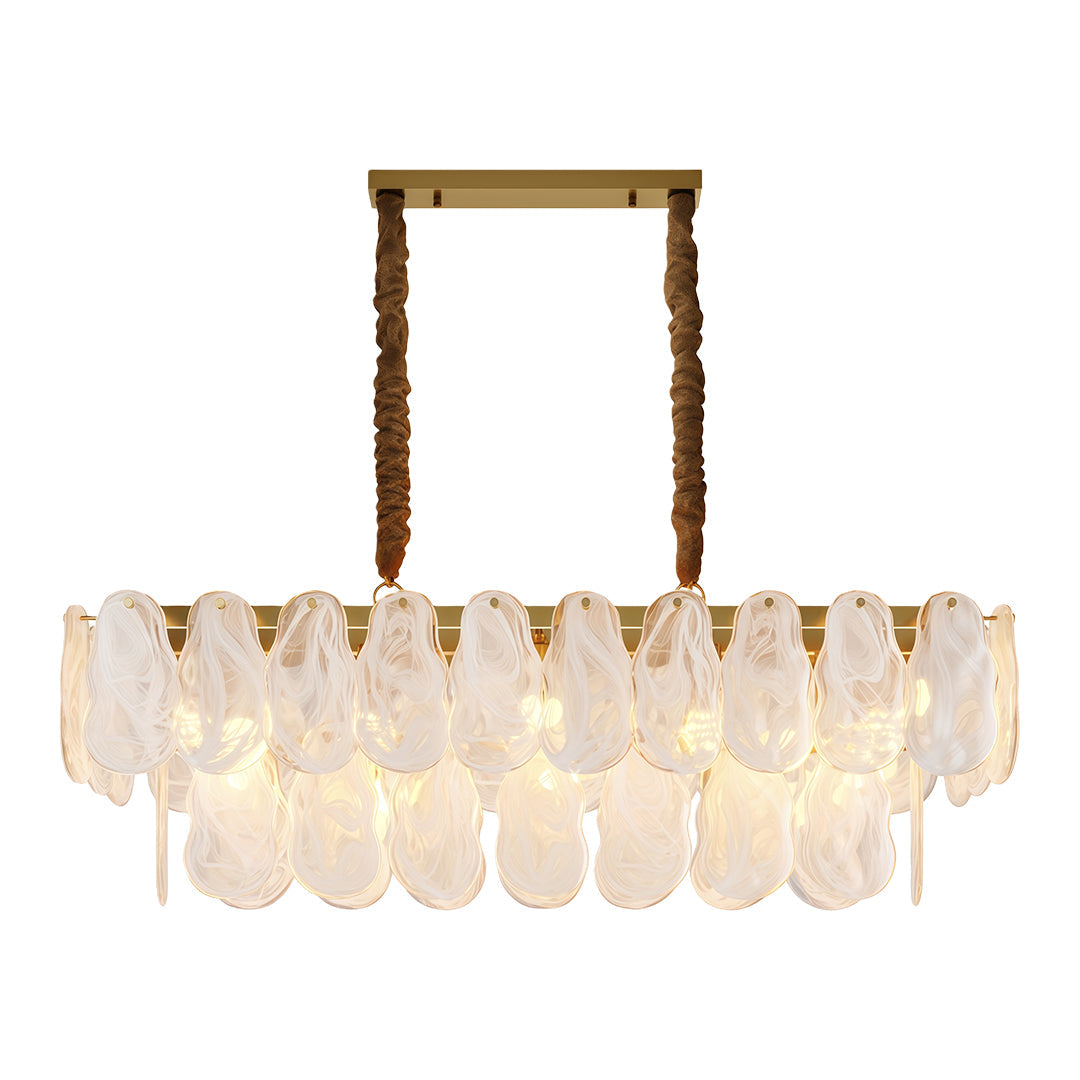 BRAMBLETON COPPER & GLASS SUSPENDED LIGHTING