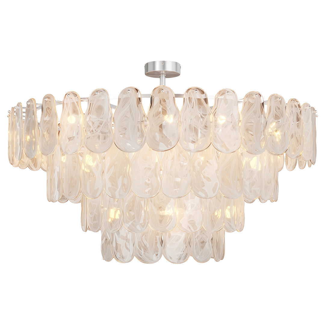 BRAMBLETON COPPER & GLASS SUSPENDED LIGHTING