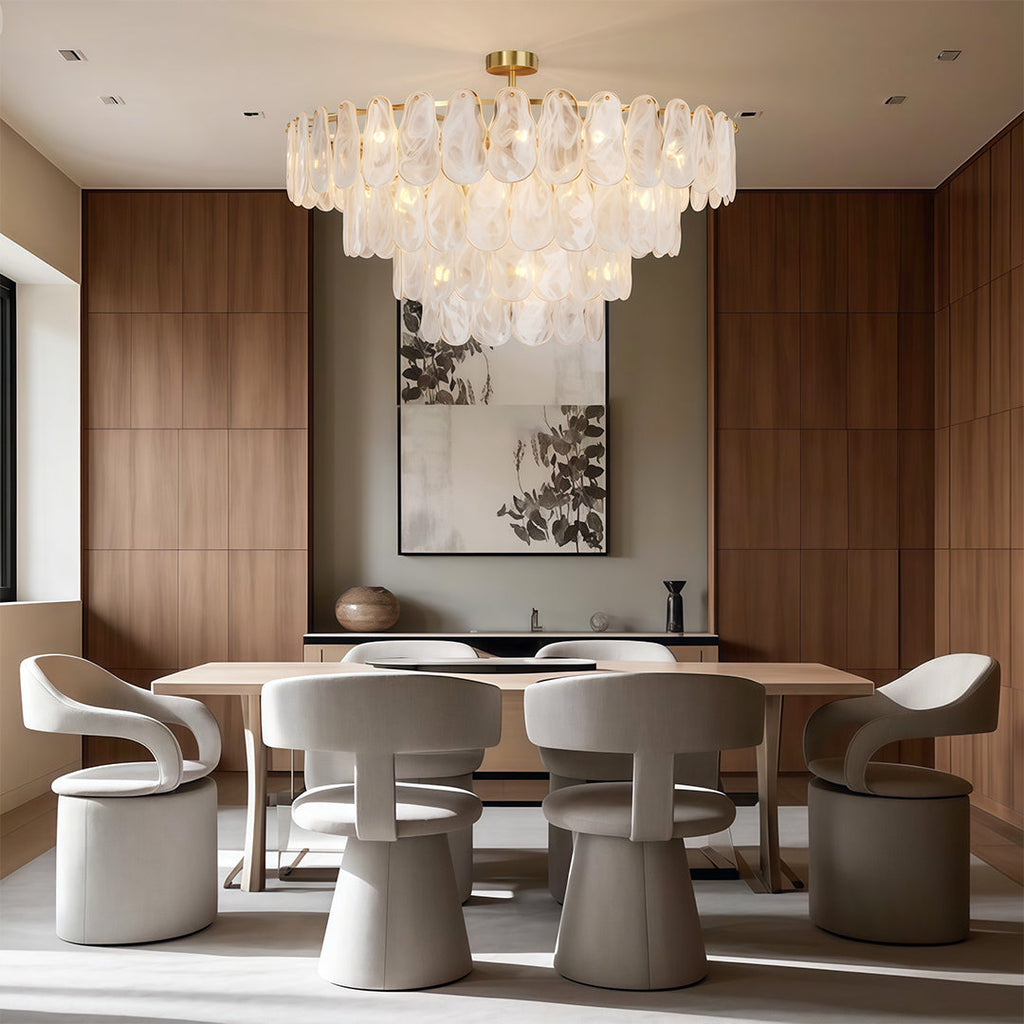 BRAMBLETON COPPER & GLASS SUSPENDED LIGHTING
