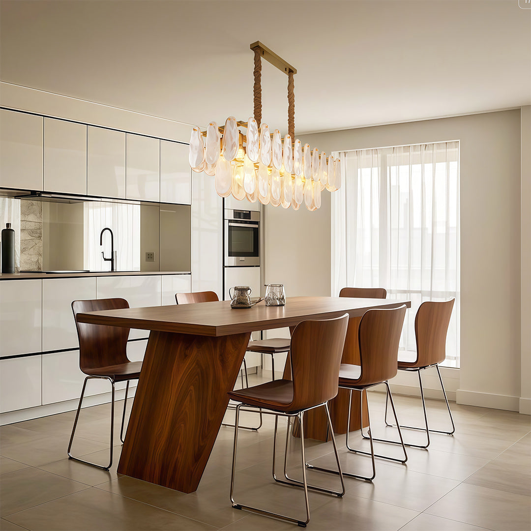 BRAMBLETON COPPER & GLASS SUSPENDED LIGHTING