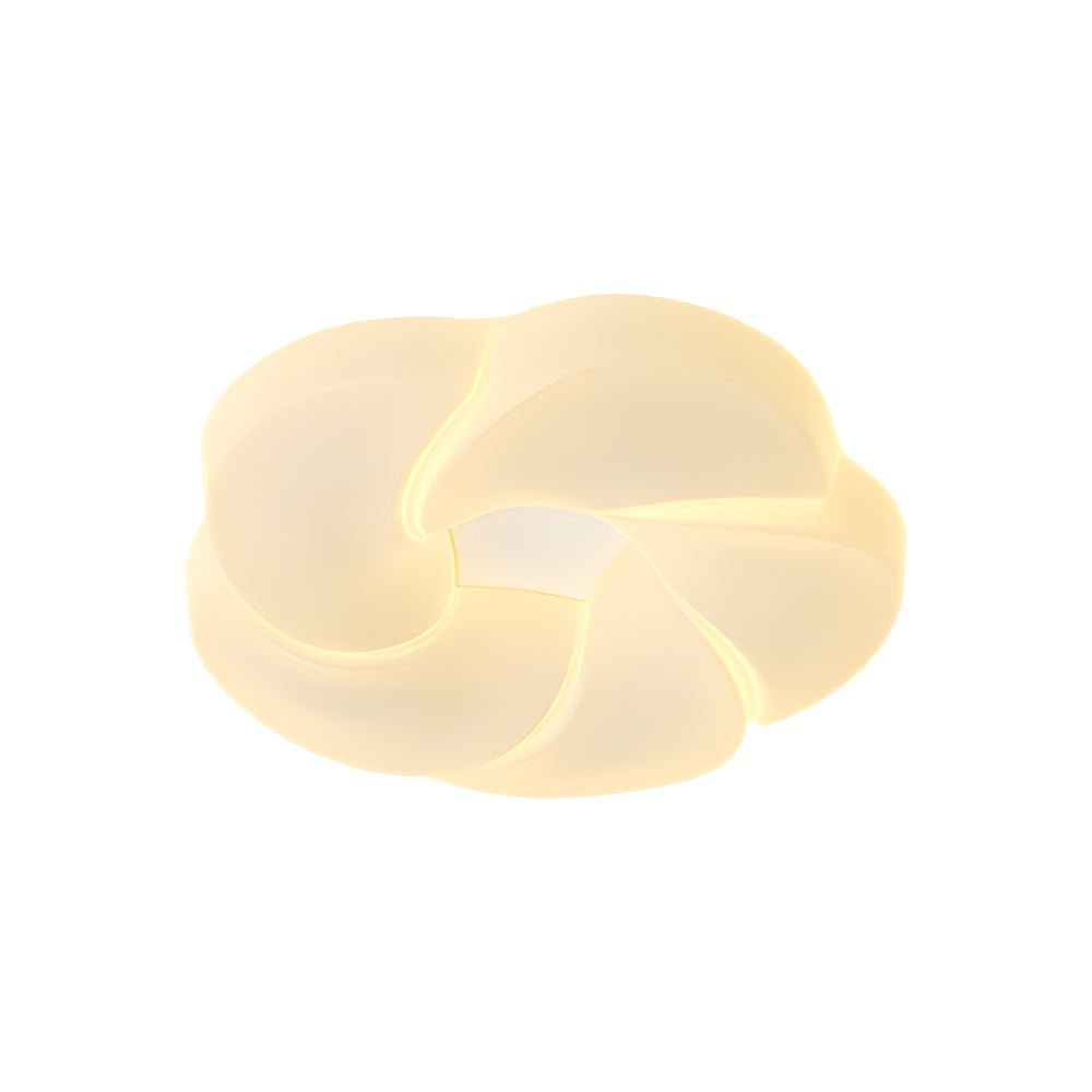 CHARLTON PETAL WHITE LED CEILING LIGHT WITH DIMMABLE THREE-STEP BRIGHTNESS