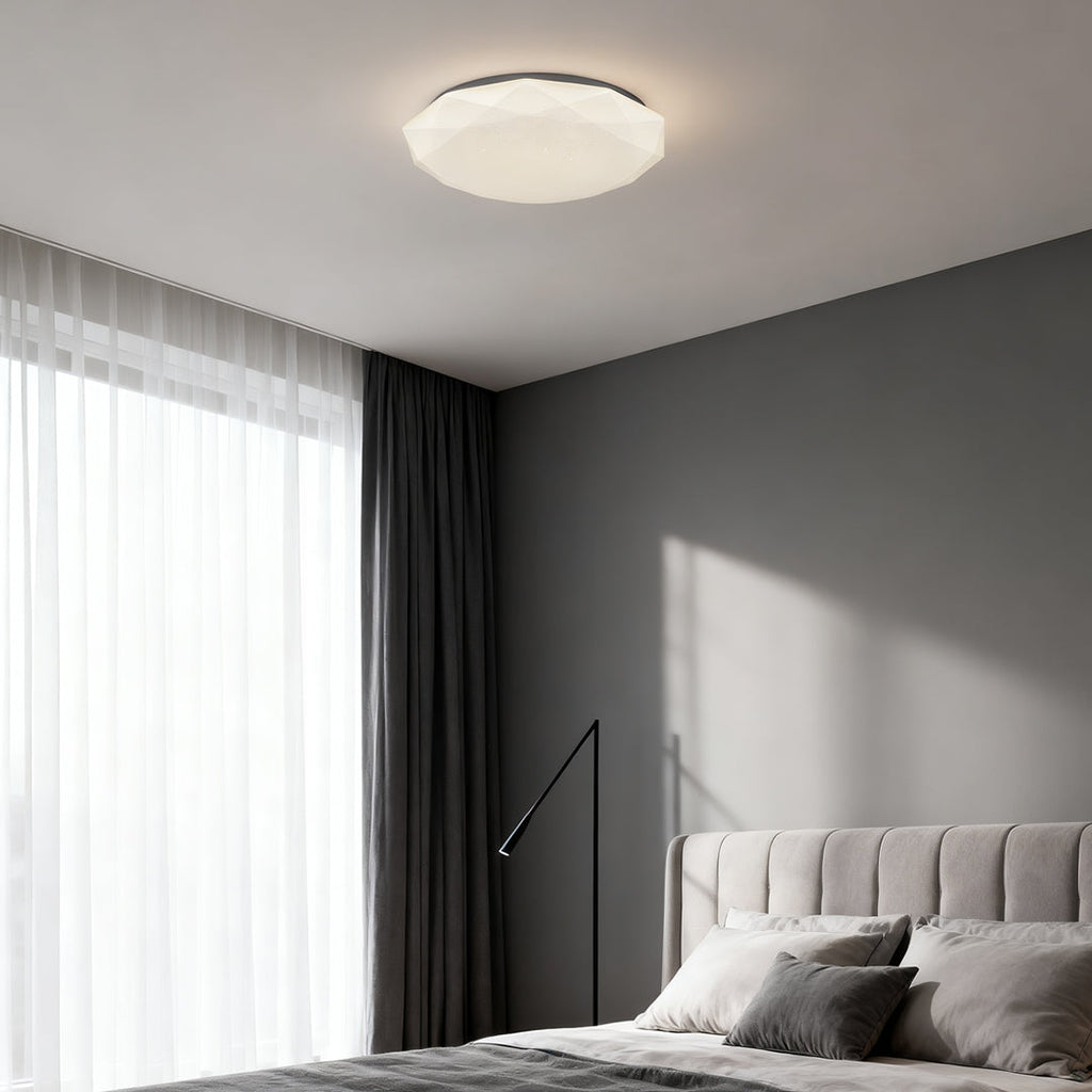 ASTRAVIEW GEOMETRIC CEILING LANTERN WITH STARRY ILLUMINATION