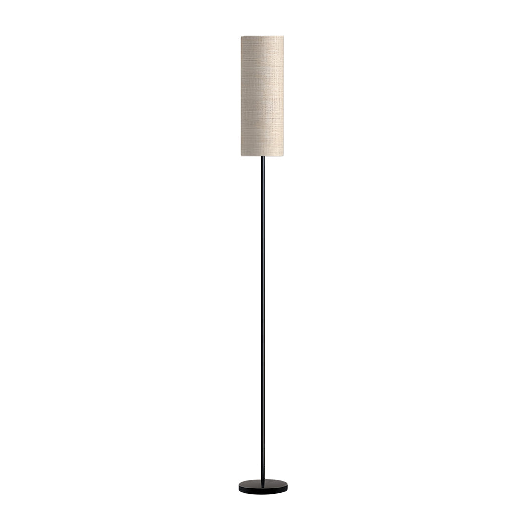 RAVENHALL IRON POST LAMP WITH LINEN SHADE