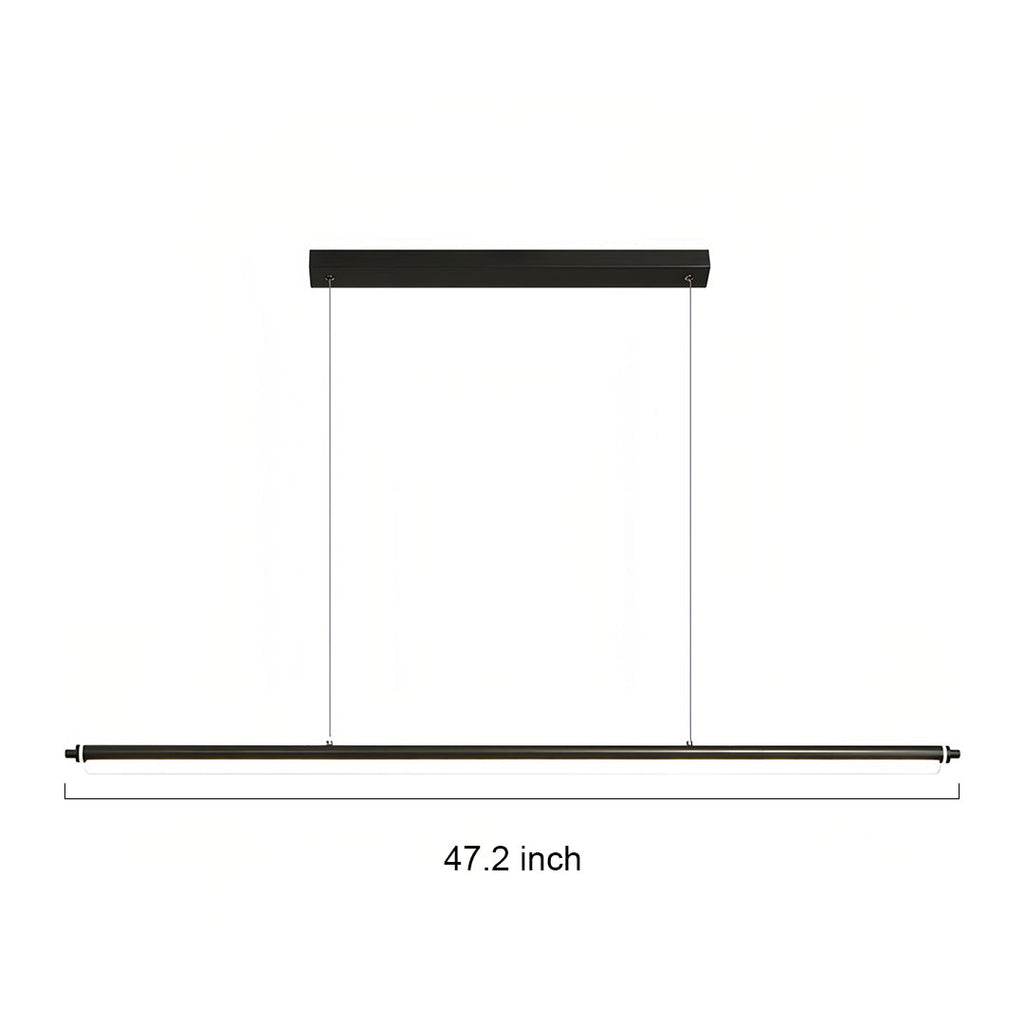 RAVENHALL BLACK METAL LINEAR CEILING LIGHT