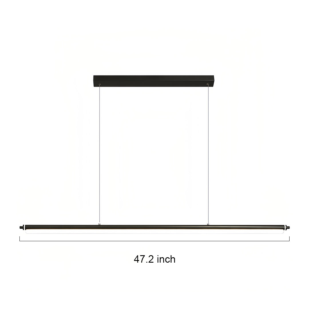 RAVENHALL BLACK METAL LINEAR CEILING LIGHT