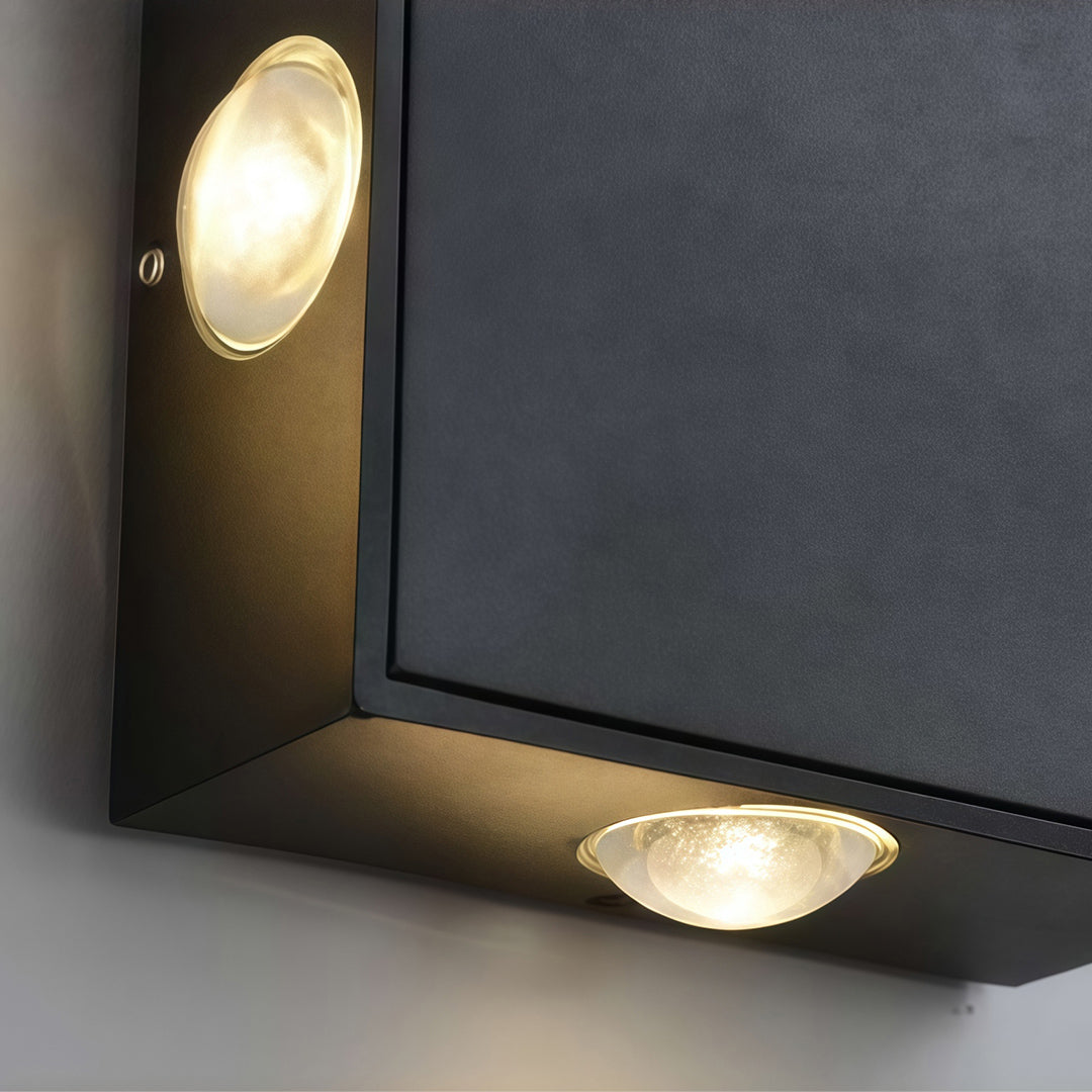 BLACKWATER QUADRANT LED OUTDOOR WALL LANTERN