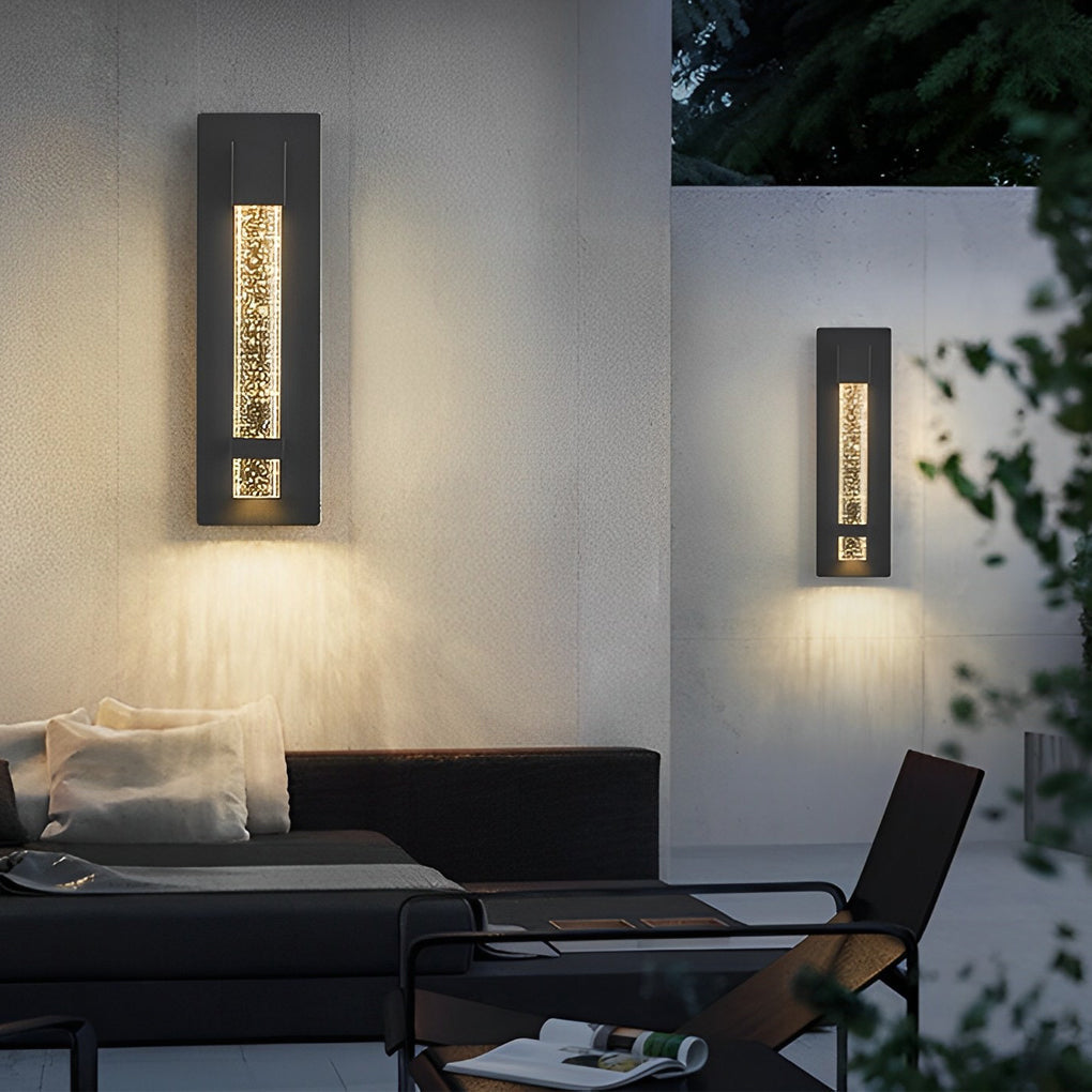 RAVENSHIRE AQUA BUBBLE OUTDOOR WALL LANTERN