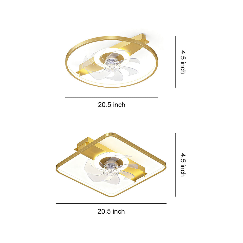 FENWICK WHISPERING BREEZE LED CEILING FAN