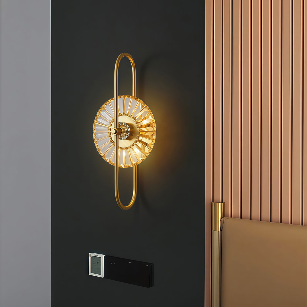 WINTERBORNE CRYSTAL EMBRACE WALL LIGHT