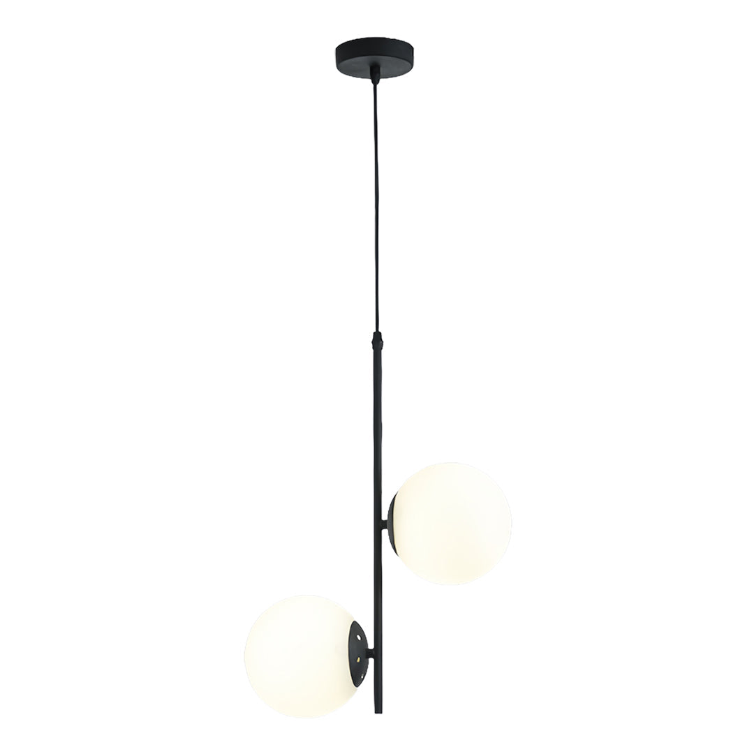 WINTHROP DOUBLE ORB HANGING LIGHTING